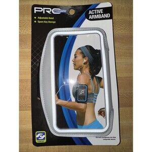 Pro Strength - Active Armband Adjustable Band,  Cell Phone & Spare Key Storage